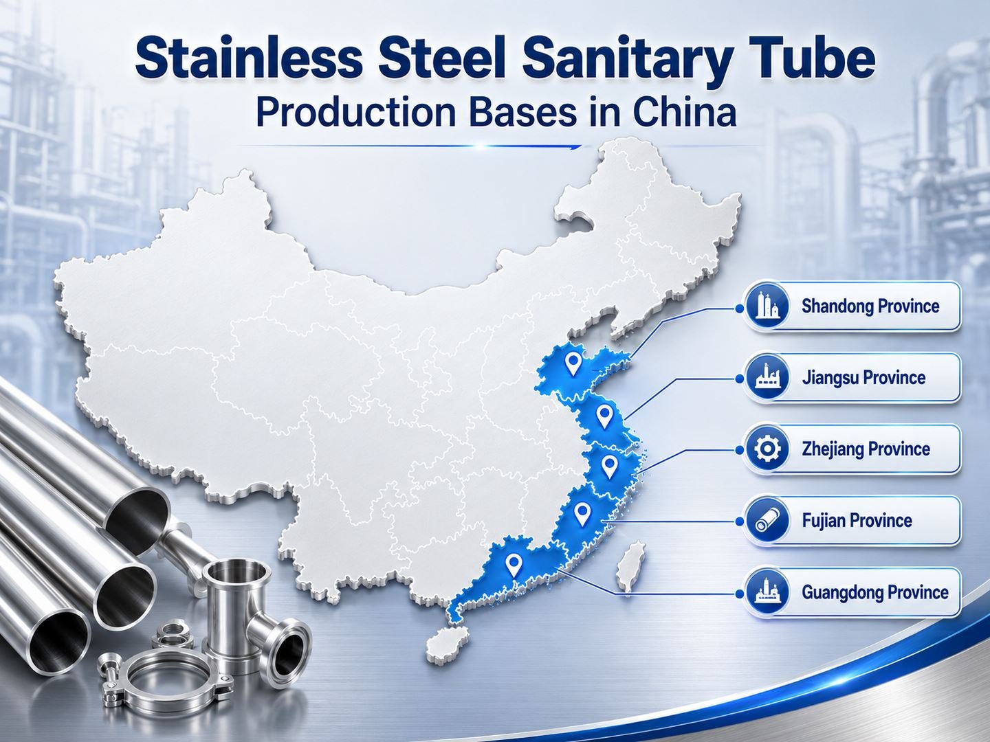 2026 Sourcing Guide: 30 Certified Stainless Steel Sanitary Tube Factories in China